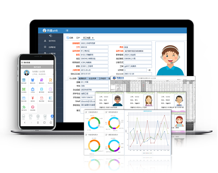 同鑫ehr人力资源管理系统_e-hr系统软件_人事管理软件(图3)